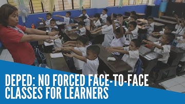 DepEd: No forced face-to-face classes for learners