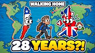 He’s Been Walking Home for 28 Years… | Karl Bushby