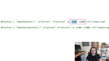 When Should You Use Table Variables?