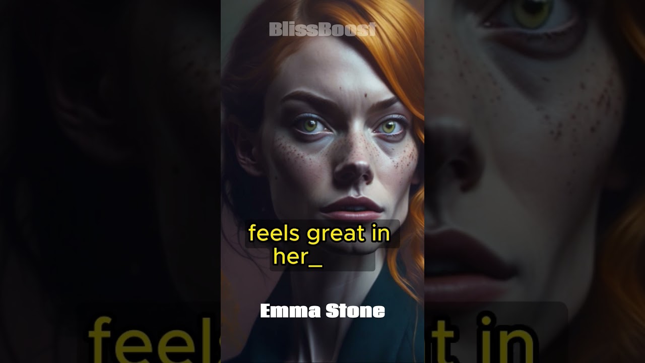 Emma Stone Wisdom Motivation Quotes
