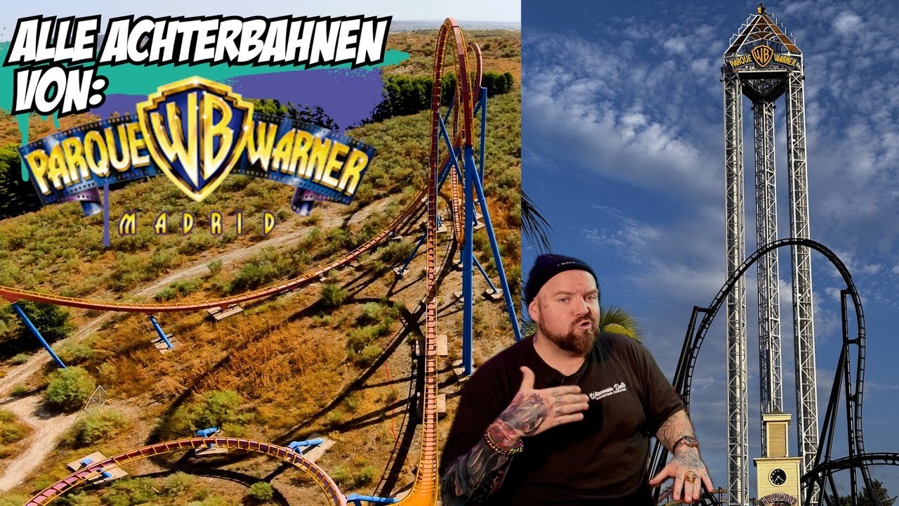 Alle Achterbahnen von: PARQUE WARNER MADRID - ride REVIEW