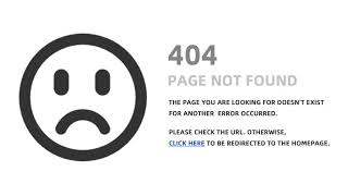 error 404. The page not found!