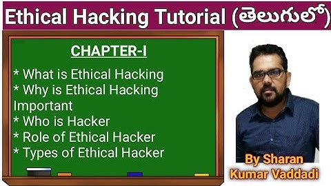 Ethical Hacking Beginner Tutorial | Introduction | Role | Types of Hackers |