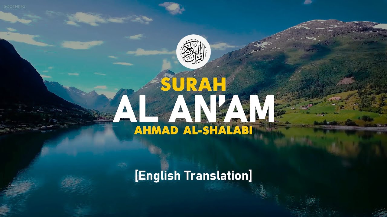 Surah Al An'am - Ahmad Al-Shalabi [ 006 ] I Beautiful Quran Recitation