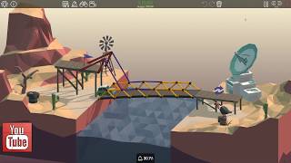 Poly Bridge 2-14 Moving Up (Under Stress And Under Budget)