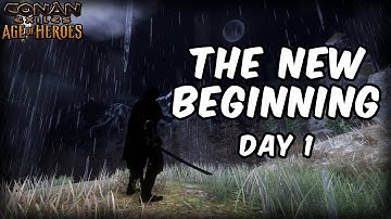 No Allies, No Mercy – Solo Day 1 on the Most Populated PvP Server | Conan Exiles 2025