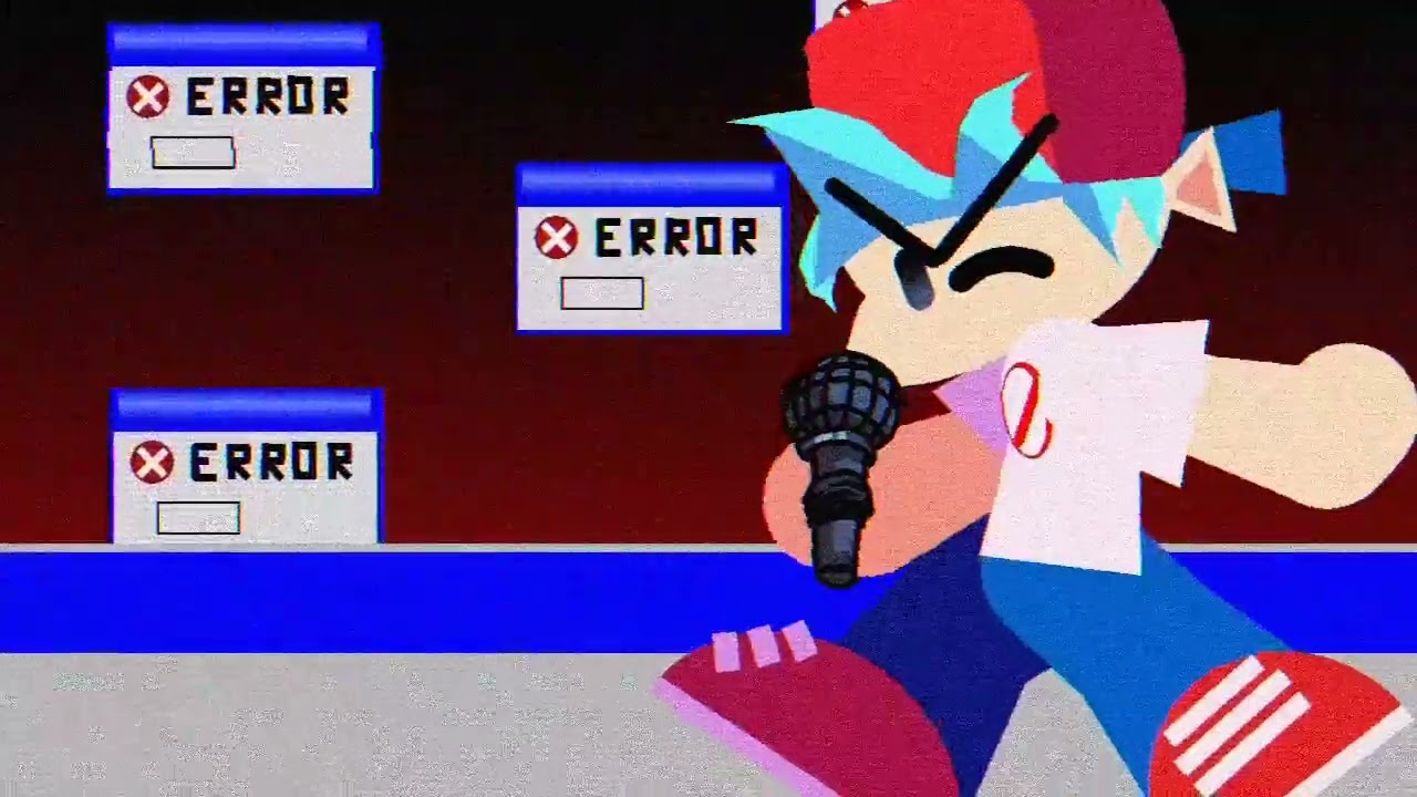 Fatal error vs boyfriend (Animation wip )- Stick nodes