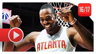 Dwight Howard Full Highlights vs Wizards (2016.10.27) - 11 Pts, 19 Reb, Official Hawks Debut