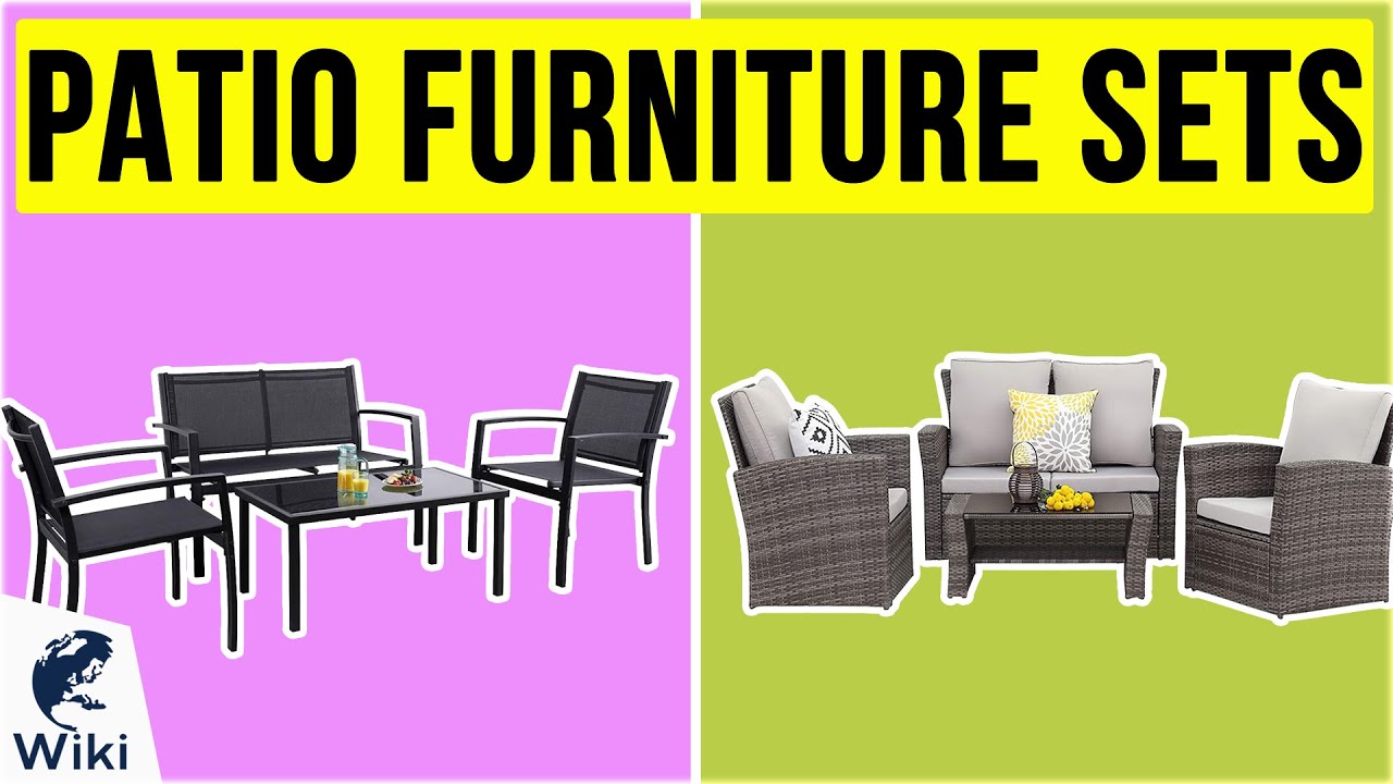 10 Best Patio Furniture Sets 2020 YouTube