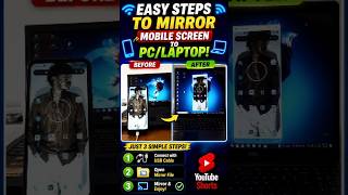 Mirror Mobile Screen to PC/Laptop | Simple steps(2026)