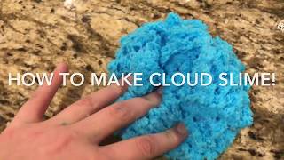 How to make Cloud Slime!