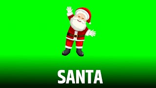 5 Santa Claus | Green Screen | Chroma