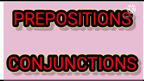 Prepositions and conjunction ch-19,20 Grammar CBSE class 5