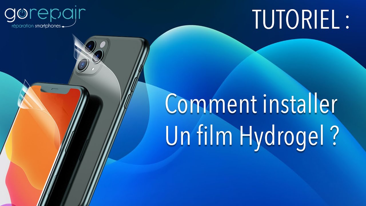 Tuto Comment poser un film hydrogel ? YouTube
