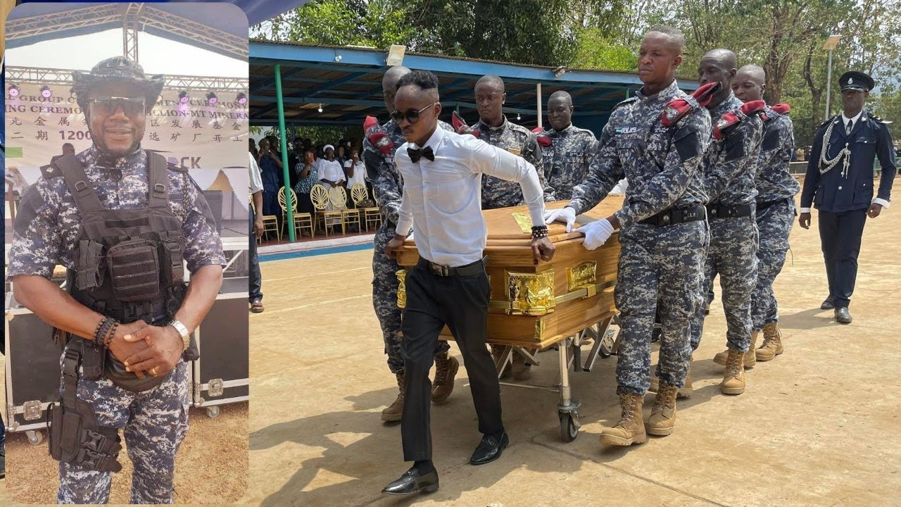 The Final Honour For The Late ASP Mathew Moiwa Gbanya, popularly known