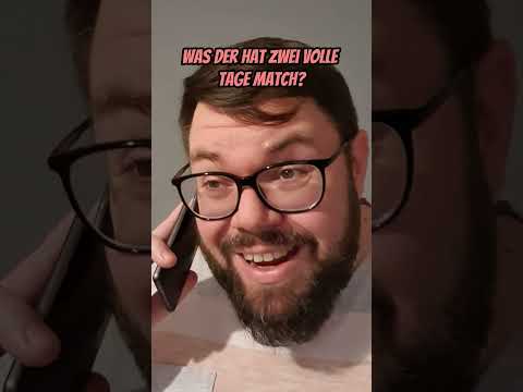 Hast du auch Freunde, die sich so anstellen?