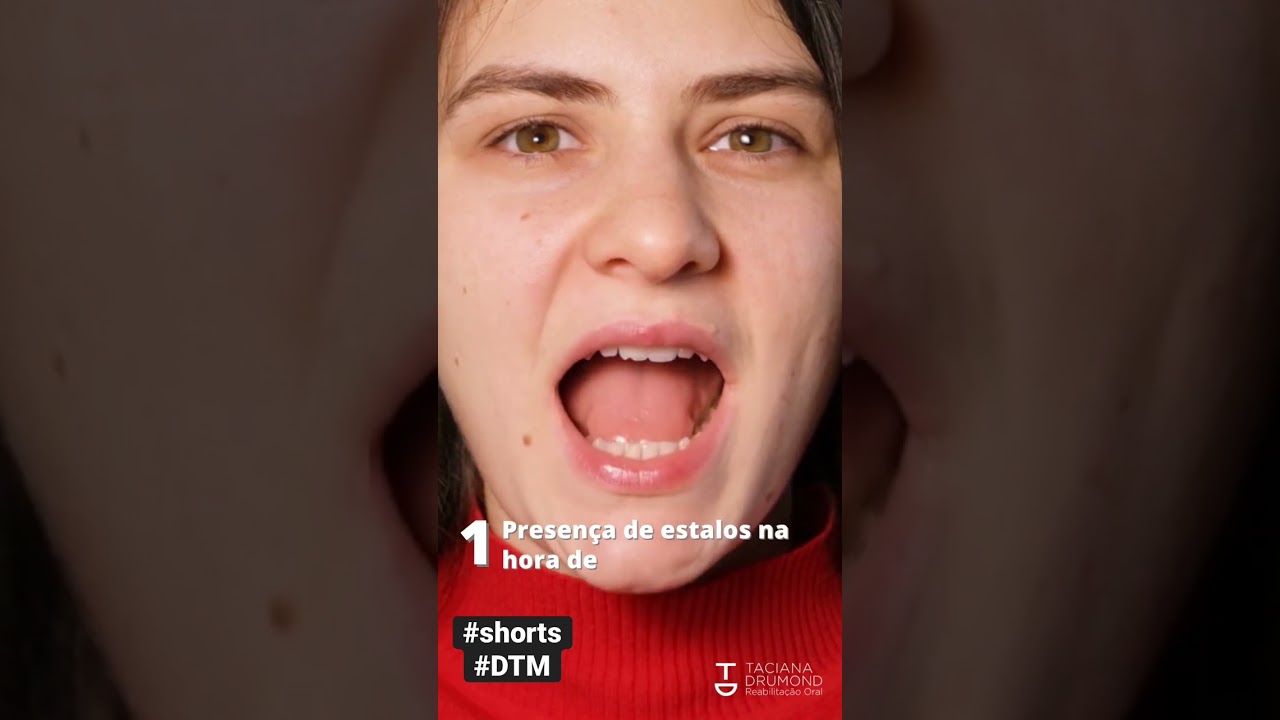5 Sinais de DTM Disfunção Temporomandibular shorts dentist dental 