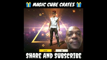 OPENING MAGIC CUBE CRATES 🎁 #3 #Freefire #Shorts