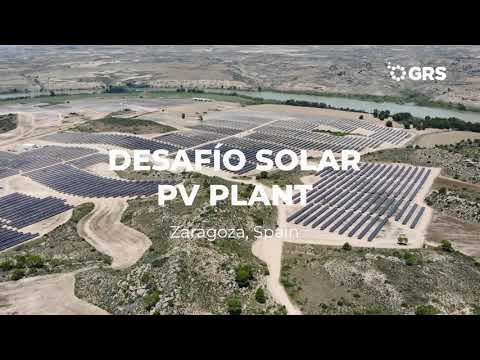Desafío Solar PV plant built by GRS for Everwood Capital - YouTube