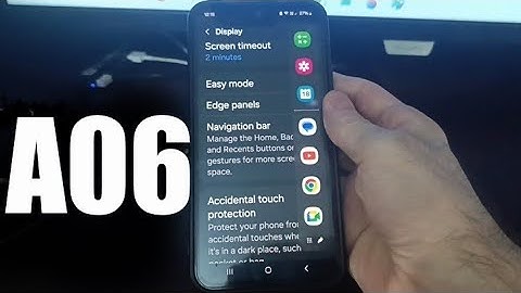 How to get edge panel on samsung A06 | How to use edge panel in samsung A06