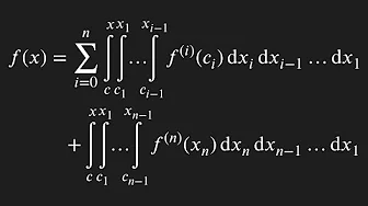 A better way to think about Taylor series #SoMEpi