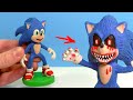 Making SONIC EXE from Sonic the Hedgehog 2020 with Clay