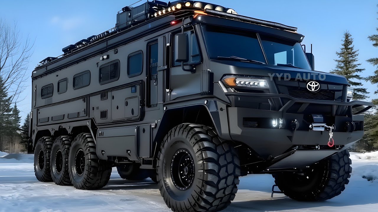 This $700,000 6x6 Beast Can Go Anywhere – You Won’t Believe the Interior!”