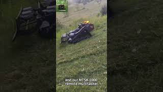 factory direct sales remote controlled crawler grass crusher #farming #xcavator#drone #automobile