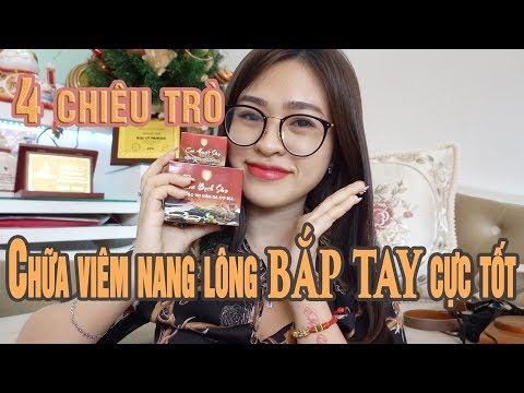 4 CHIÊU TRÒ GIÚP BẮP TAY LÁNG MỊN HẾT VIÊM NANG LÔNG | GIANGWINNIE |