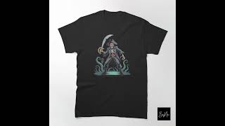 Undead Skeleton Pirate T-Shirt | Gothic Horror Fantasy Graphic Tee