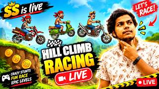 Hill Climb Racing LIVE 😍 | Full Gameplay + Fun Challenge | SS IS LIVE screenshot 1