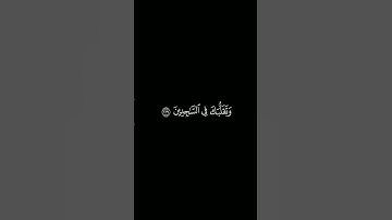كروما آيات قرانية القارئ : بدر التركي | سورة الشعراء آية ٢١٧ إلى ٢٢٠