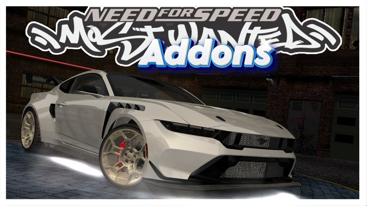 Ford Mustang GTD (2025) • Addons Cars Gameplay • NFS Most Wanted 2005 PC
