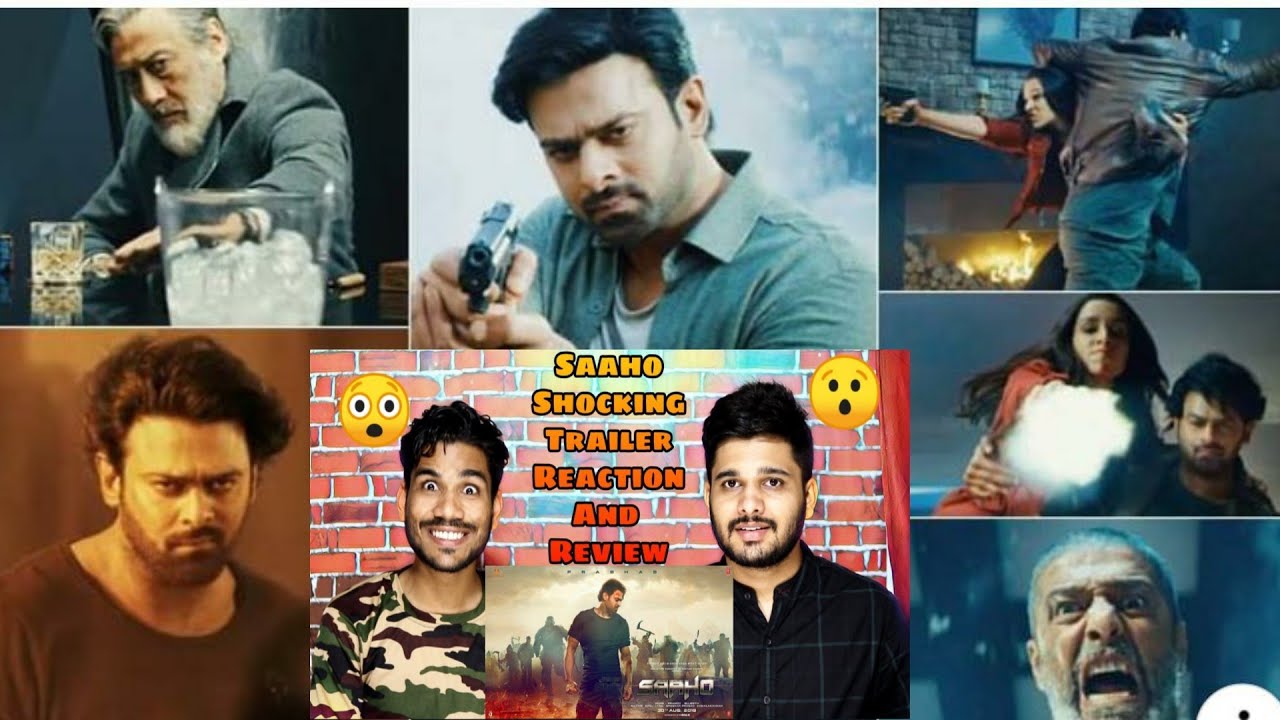SAAHO Trailer Reaction And Review | Prabhas, Shraddha Kapoor, Neil Nitin Mukesh  | Sujeeth