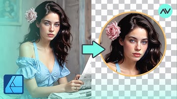 Crop a Photo into a Circle or Any shape in Affinity Designer | Affinity Designer Tutorial