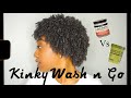 Kinky Wash & Go | FT Aunt Jackie's Don't Shrink Gel 🤔 DOES IT WORK?!
