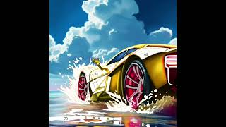 Coastal Surge #video #fantasy #car #beach #splash #chrome 