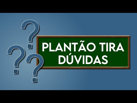 Plantão Tira-Dúvidas - YouTube