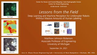 Deep Learning and Machine Perception for Underwater Robots Without Massive Amounts of Human Labeling