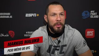 "Lá dentro é briga" | Markus "Maluko" | UFC Fight Island 5