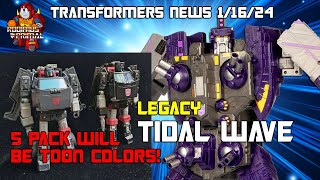 Autobot 5 Pack will be Cartoon Colored! Legacy Tidal Wave Pre-Orders and Images!