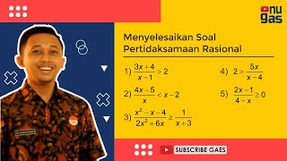 Menyelesaikan Soal Pertidaksamaan Rasional #fazanugas