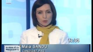 Dezbateri electorale. Igor Dodon vs. Maia Sandu. (ProTV)