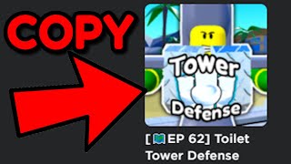The Toilet Tower Defense Copy Is Back..