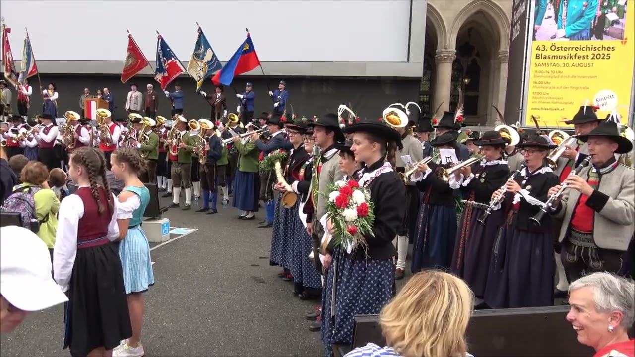🇦🇹 Wien 43. Österreichisches Blasmusikfest 2025 🎵