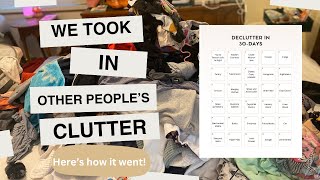 30 Days of Decluttering, 1000 Items Gone