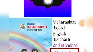 3.7 let's speak.... unit 3 Maharashtra board English balbharti 2nd standard