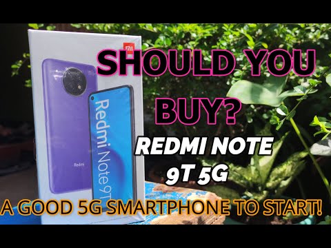 Xiaomi Redmi Note 9T 5G Unboxing | Review