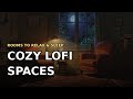 Cozy Lofi Spaces 🪟 69 Minutes of Painterly Rooms to Relax, Study & Sleep