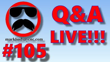 LIVE Q&A #105 – Using The Kickstarter Wizard in Vectric Version 11.0